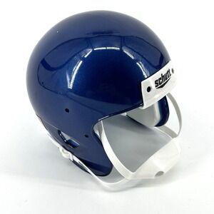 Customizable Mini Blue Football Helmet New by Schutt